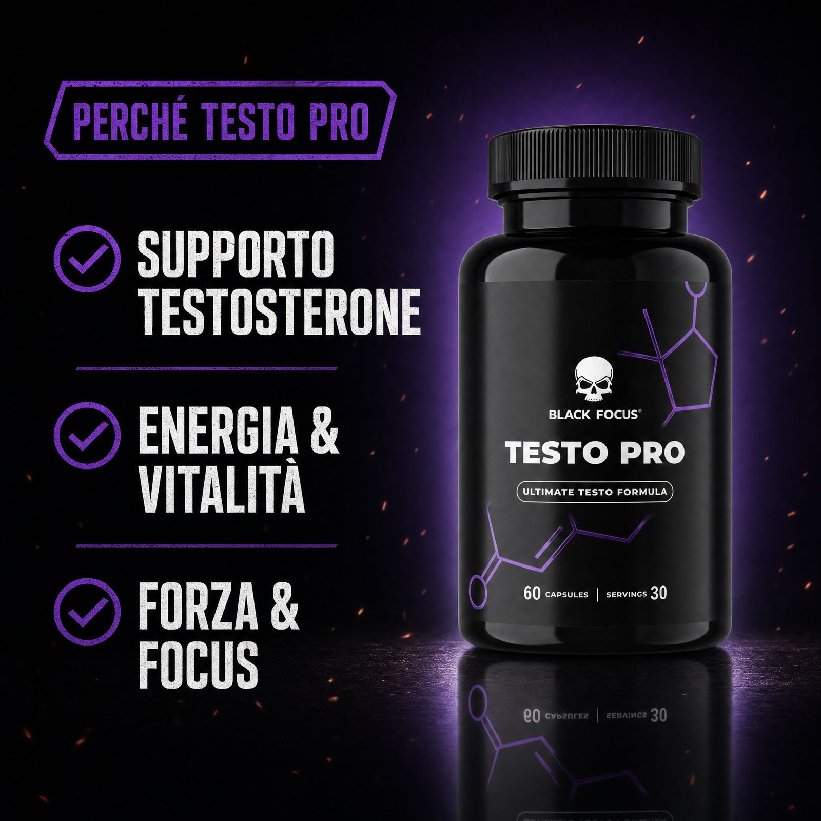 Testo Pro Ultimate Testo Booster 60 Caps