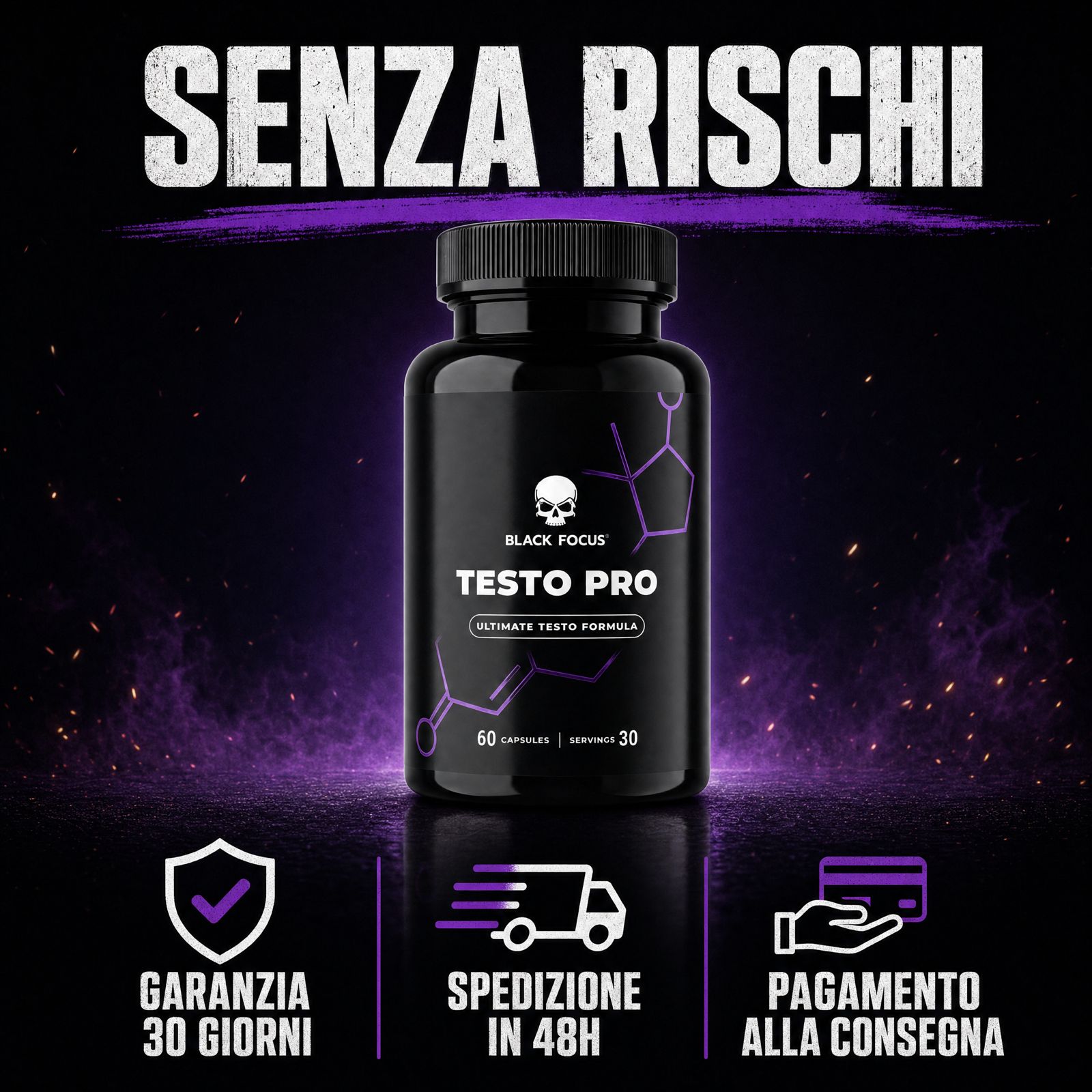 Testo Pro Ultimate Testo Booster 60 Caps